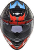 CASCO CERRADO LS2 STORM II SPRINTER NGO/ROJ/TITANIUM FF800
